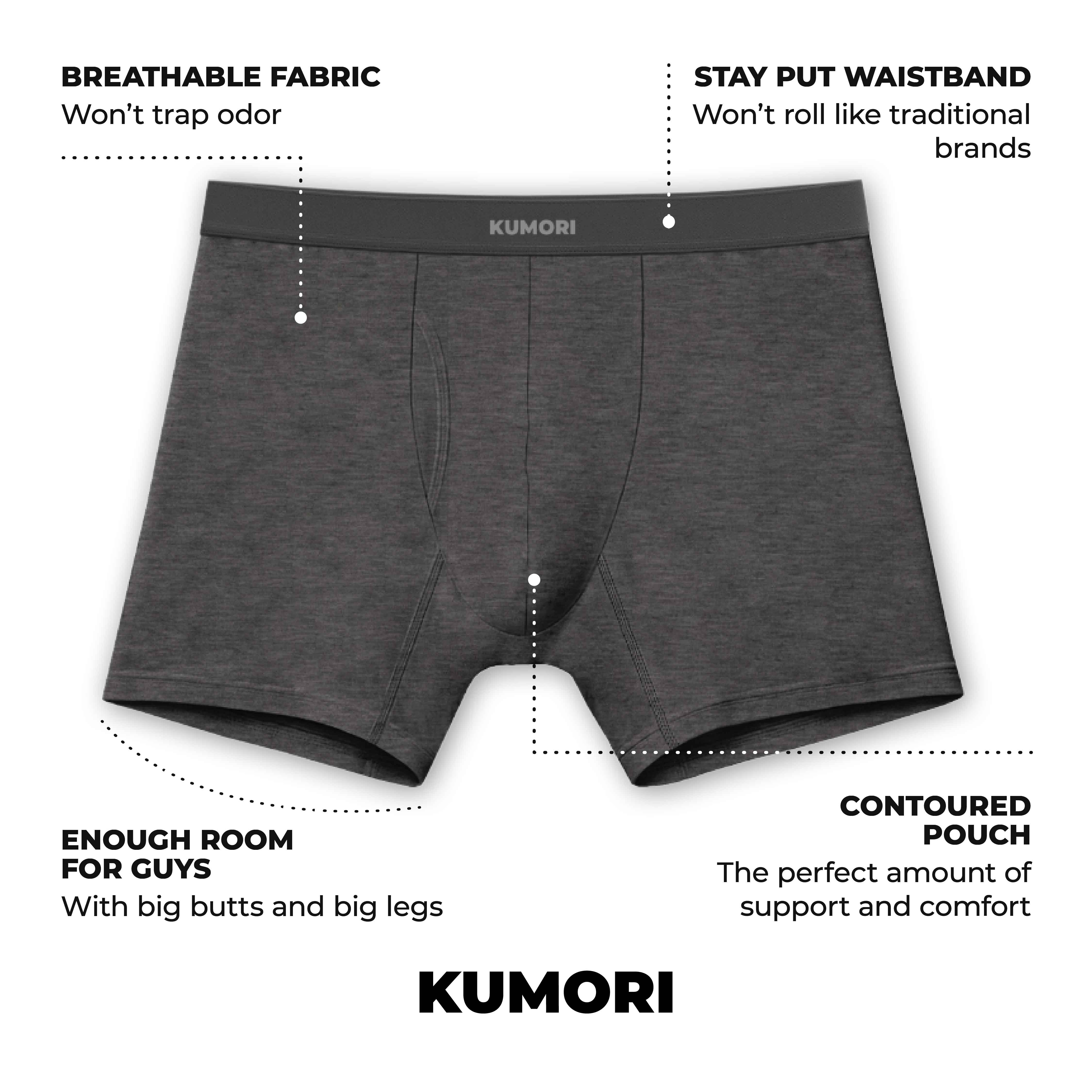 Bamboo Boxer Briefs 2 Pack Coastal Lemongrass & Mesa Rose - Image 3